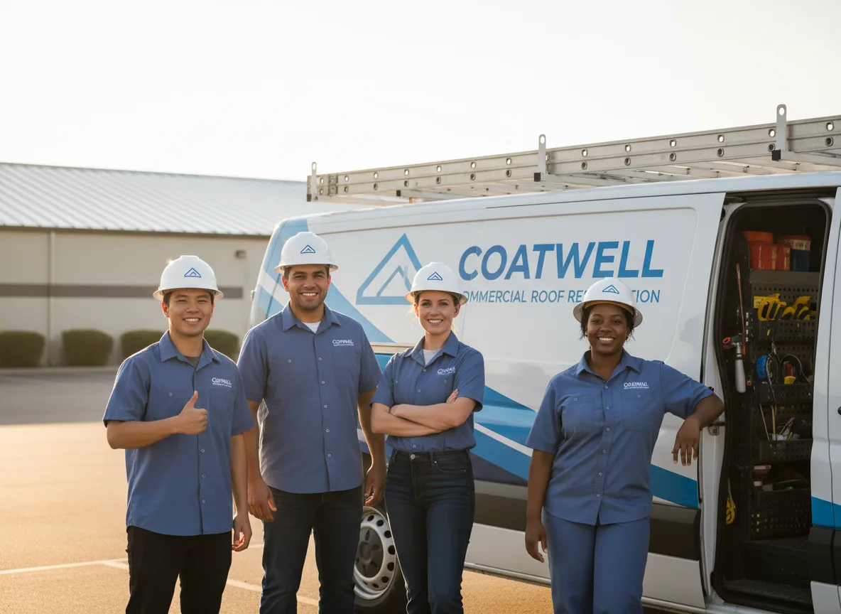 Commercial roof coating company in Paxico, KS